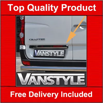 £20.79 • Buy Fits Mercedes Sprinter 06> Chrome Rear Door Number Plate Cover Handle Stainless